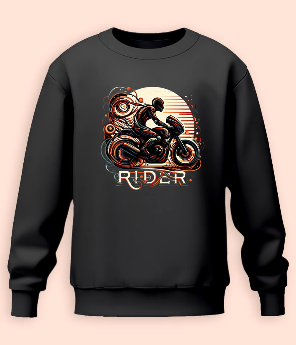 Motorcycle Rider Sweatshirts (Unisex)