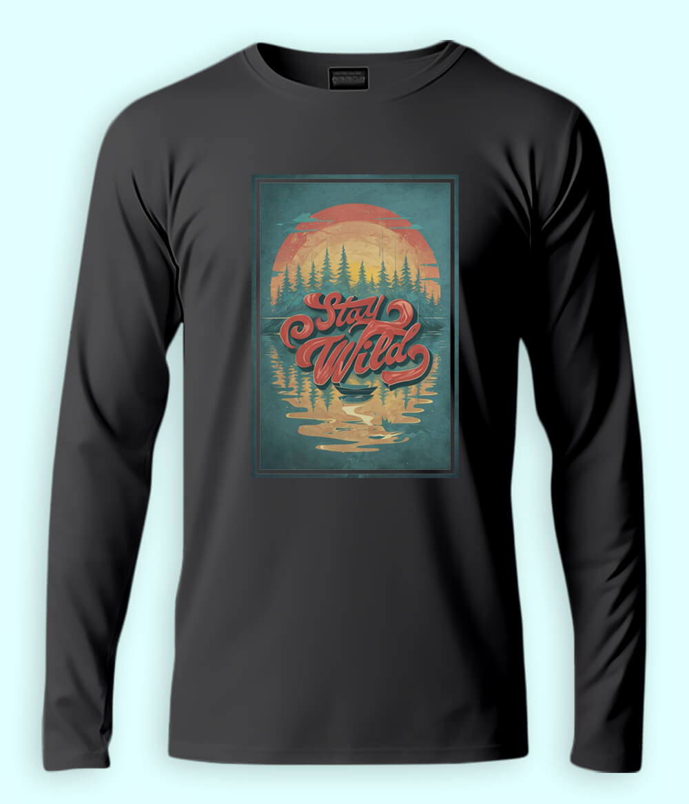 Wilderness Winter Long Sleeve T-Shirt