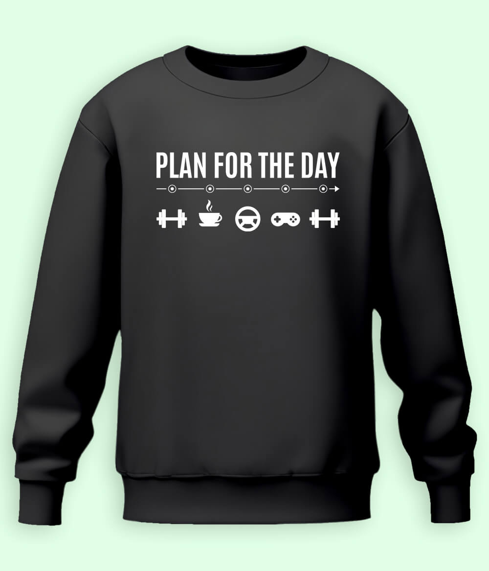 Workout Schedule Sweatshirt (Unisex)