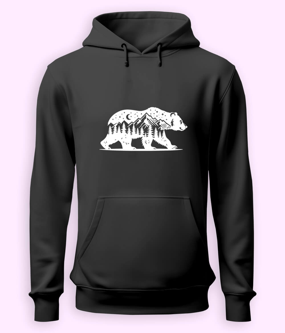 Wilderness Bear Hoodie