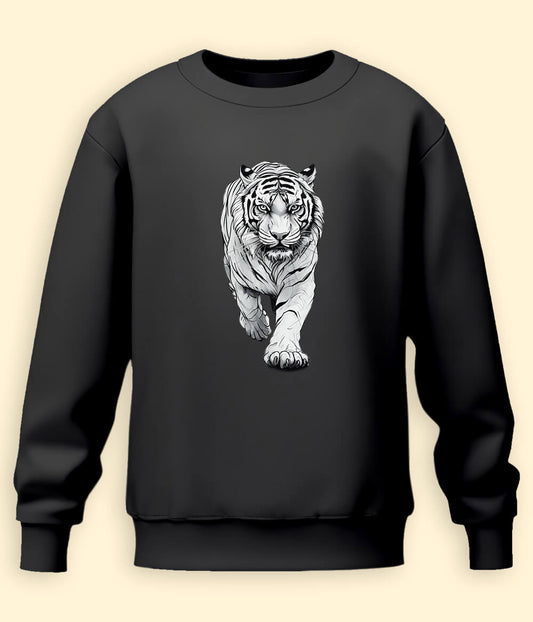 Running Tiger Men Winter Sweatshirt