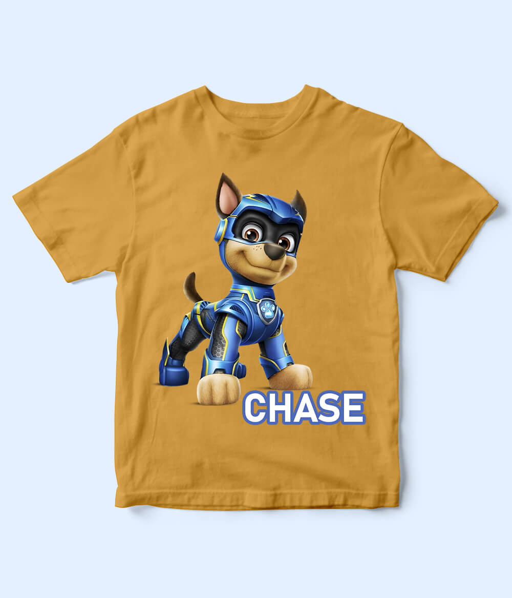 Chase Mustard Shirt for Kids