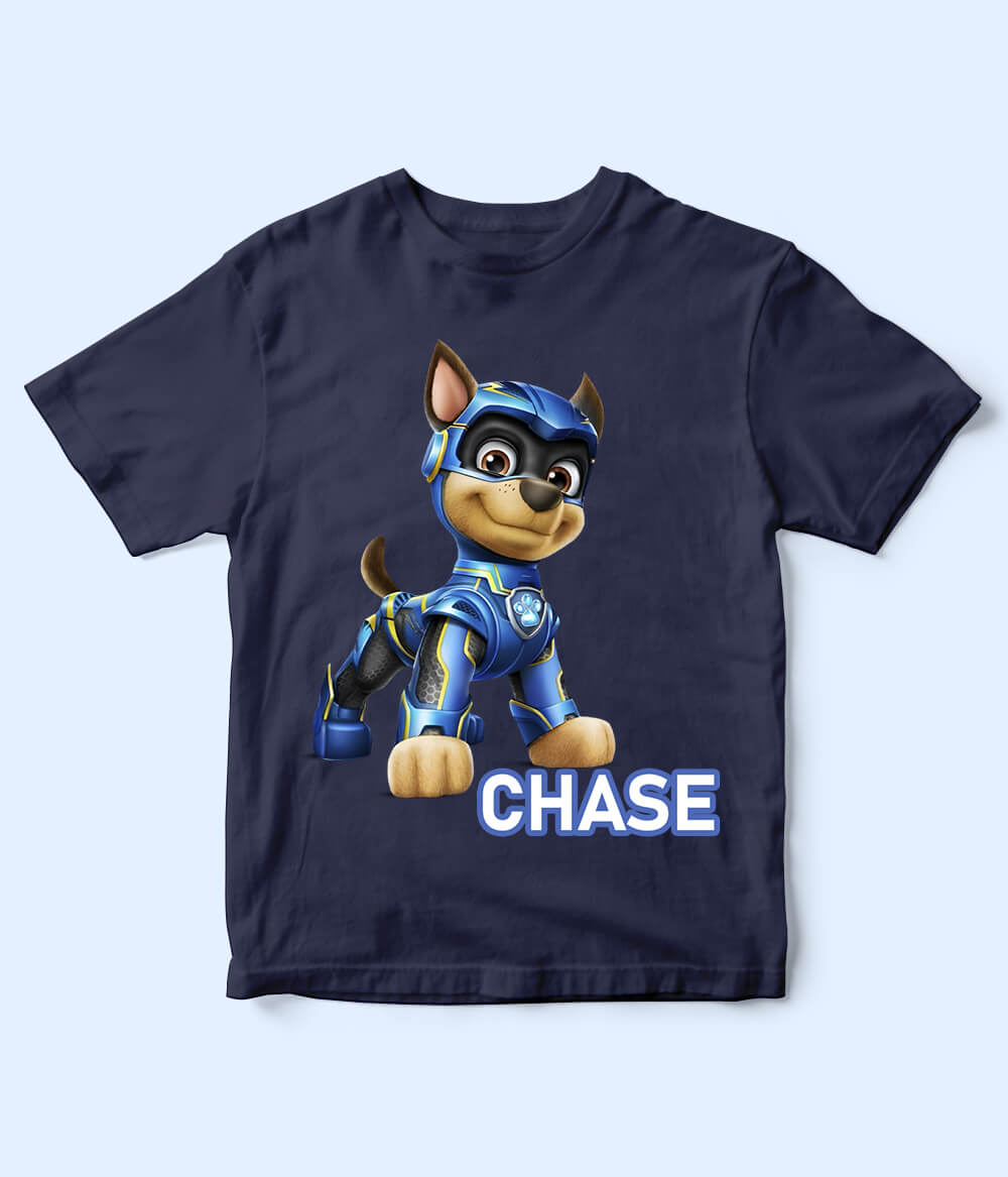 Chase Navy Blue Shirt for Kids