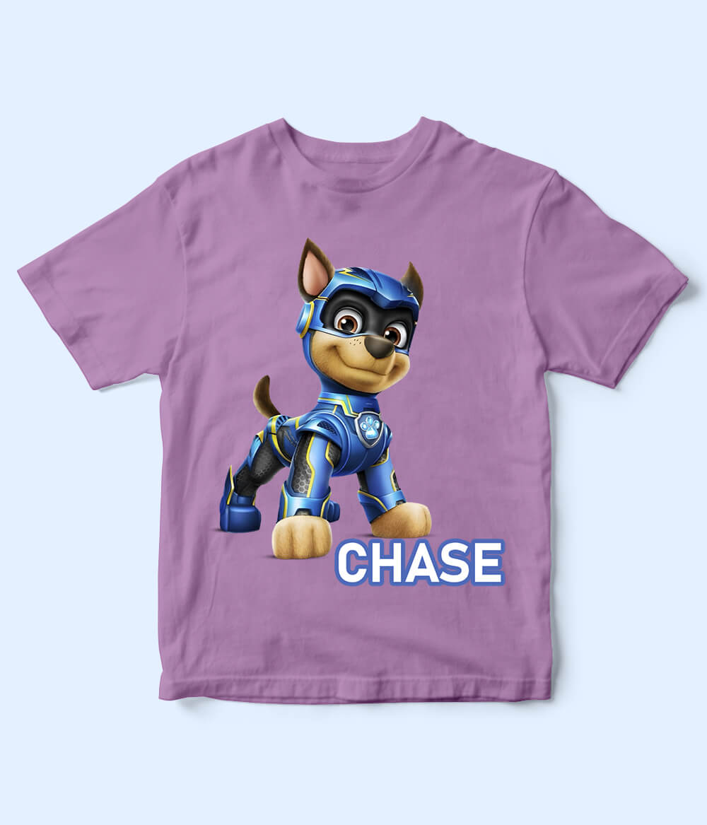 Chase Purple Shirt for Kids