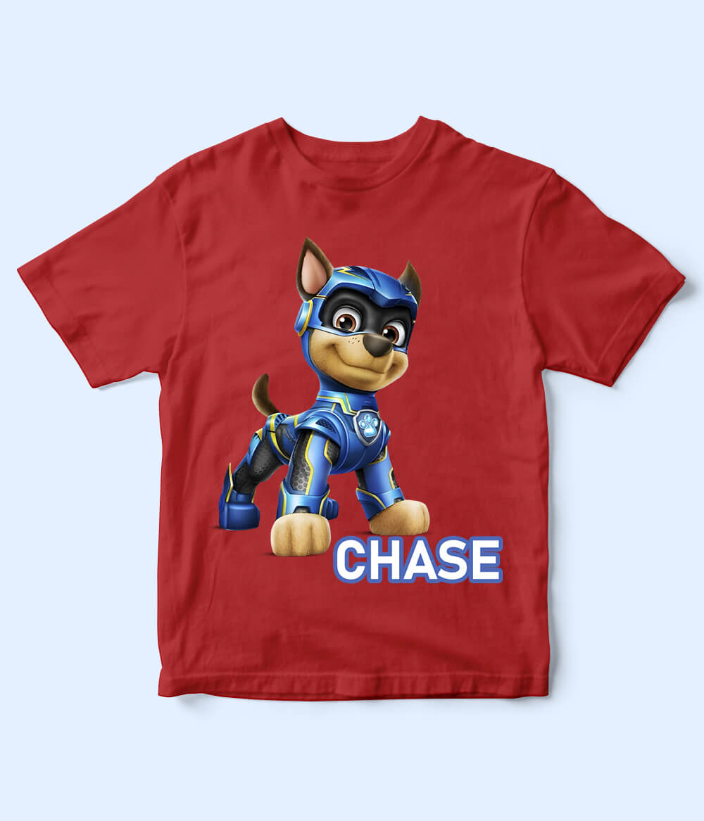 Chase Red Shirt for Kids