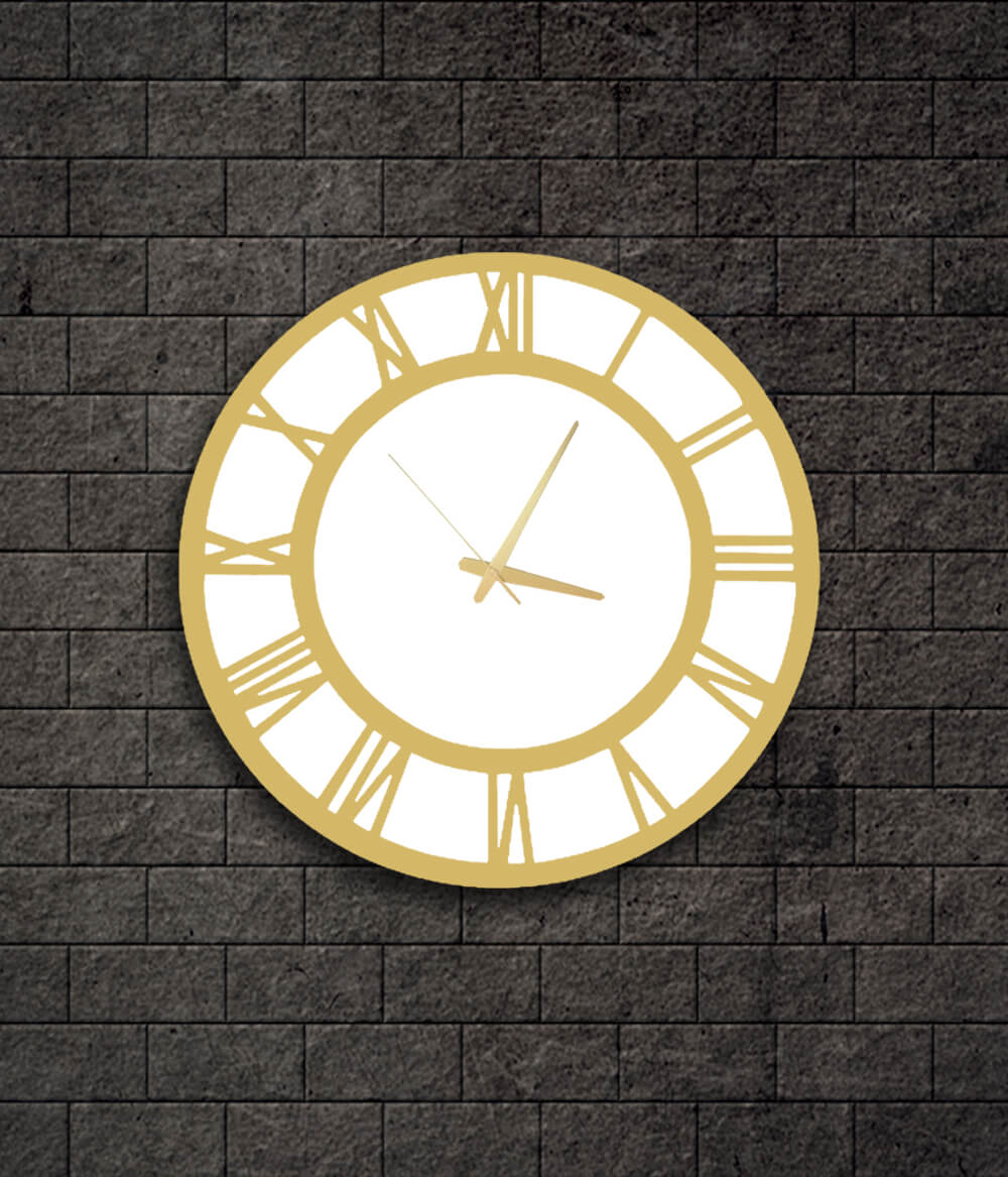 Backlit Wall clock