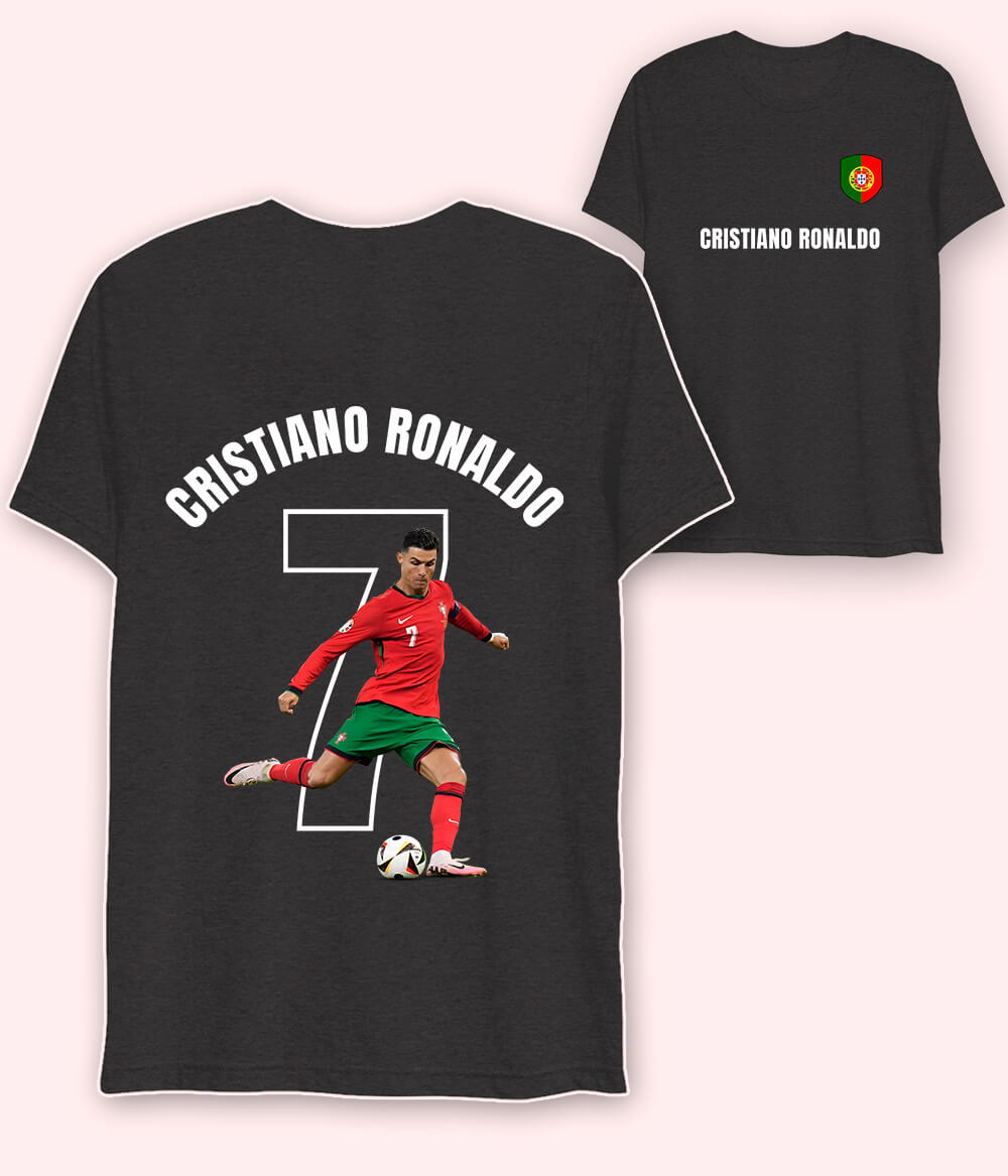 Cristiano Ronaldo CR7 Portugal Dri Fit Football T-Shirt