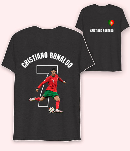 Cristiano Ronaldo CR7 Portugal Dri Fit Football T-Shirt