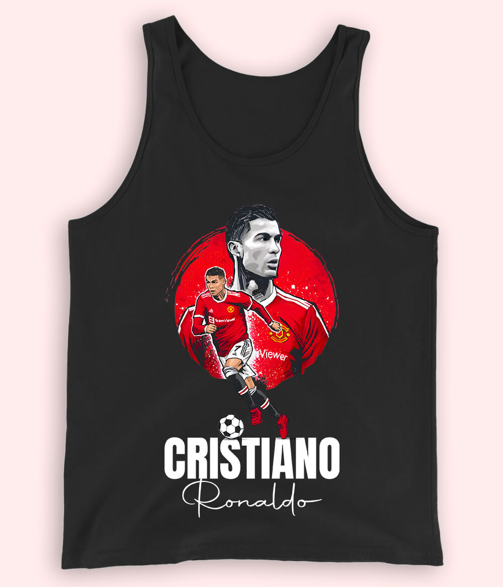 Cristiano Ronaldo Manchester United Tank Top