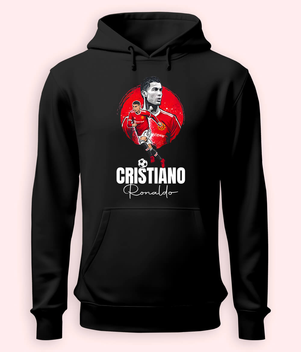 Cristiano Ronaldo Manchester United Football Hoodie