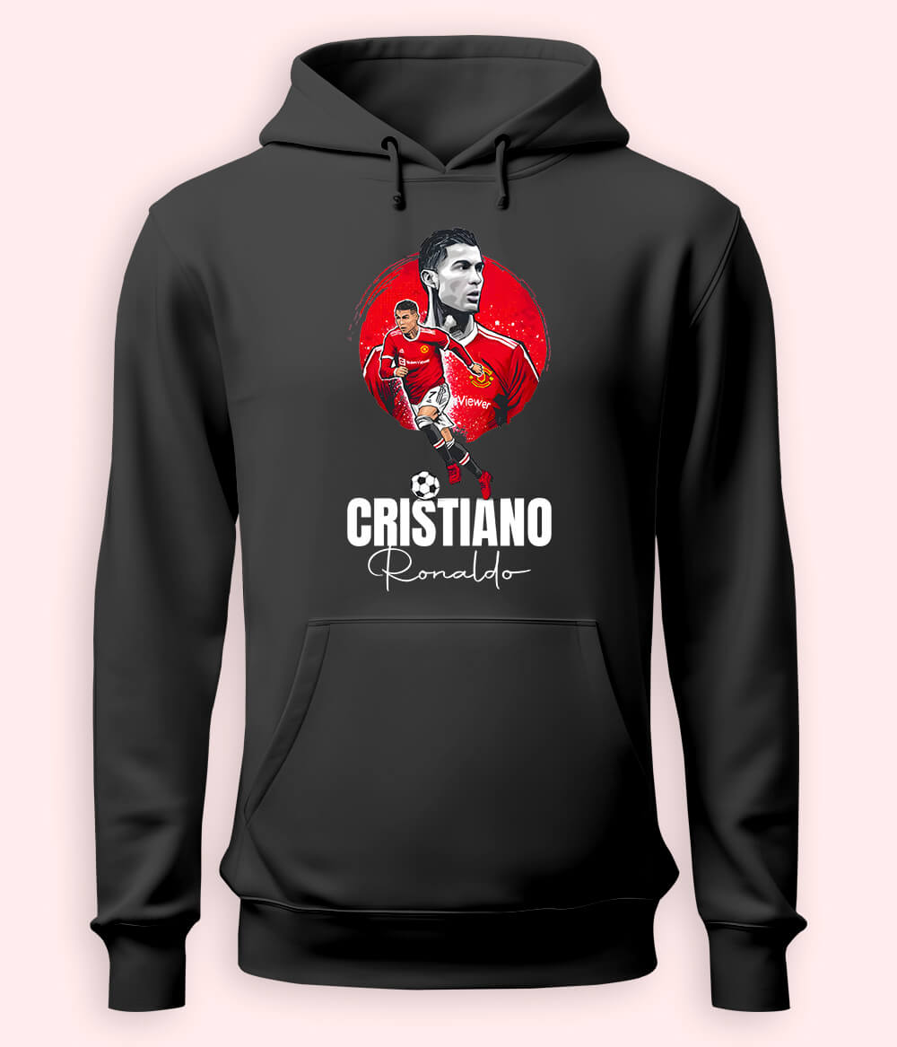 Cristiano Ronaldo Manchester United Football Hoodie