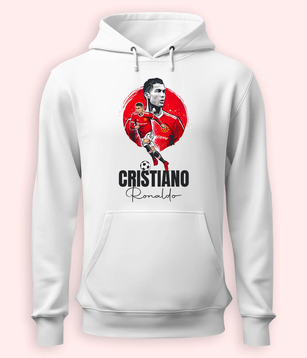 Cristiano Ronaldo Manchester United Football Hoodie