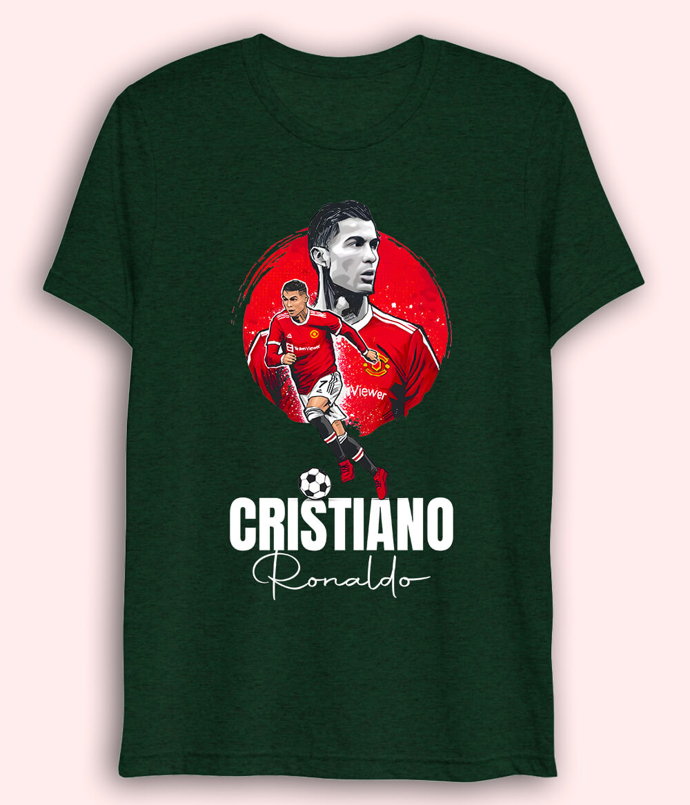 Cristiano Ronaldo Portugal Dri Fit Football T-Shirt