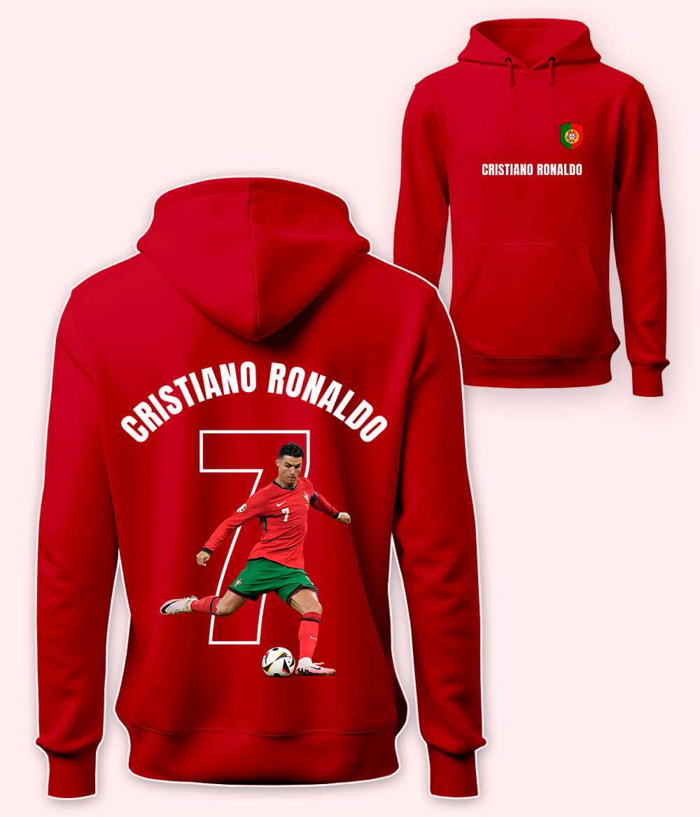 Cristiano Ronaldo Portugal Football Hoodie