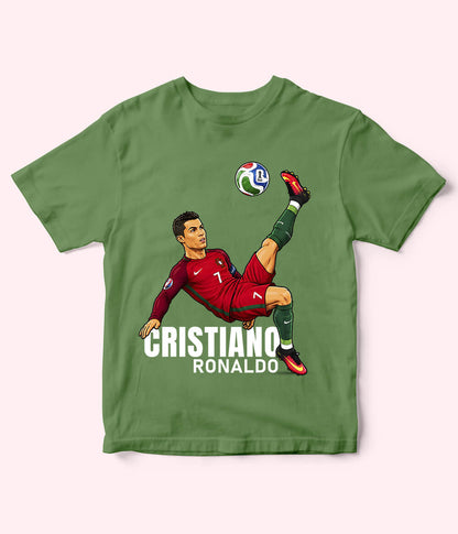 Cristiano Ronaldo Portugal Kids Football T-Shirt