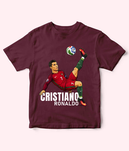 Cristiano Ronaldo Portugal Kids Football T-Shirt