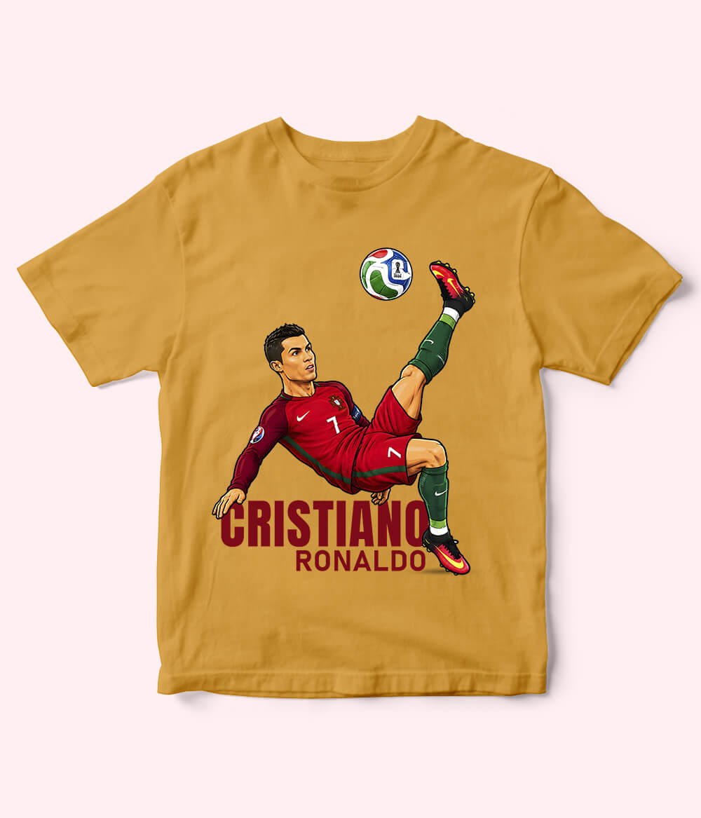 Cristiano Ronaldo Portugal Kids Football T-Shirt