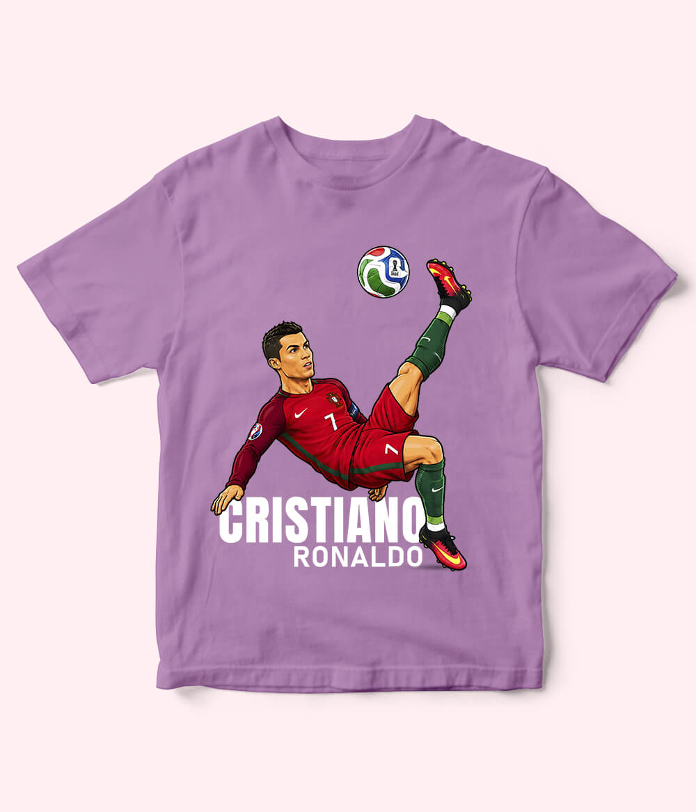 Cristiano Ronaldo Portugal Kids Football T-Shirt