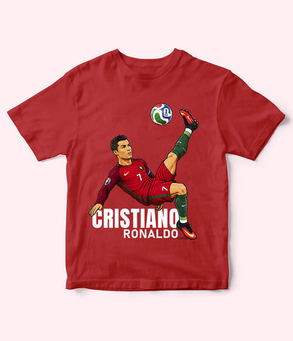 Cristiano Ronaldo Portugal Kids Football T-Shirt