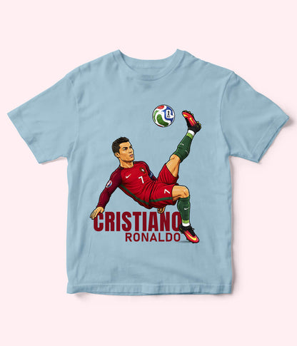 Cristiano Ronaldo Portugal Kids Football T-Shirt