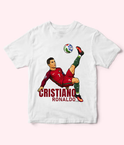 Cristiano Ronaldo Portugal Kids Football T-Shirt