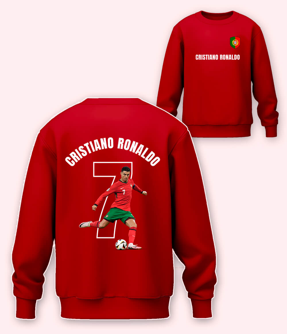 Cristiano Ronaldo Portugal Supporter Sweatshirt