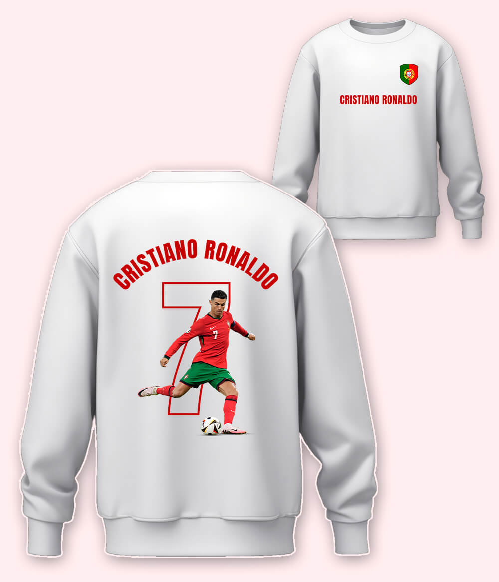 Cristiano Ronaldo Portugal Supporter Sweatshirt