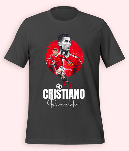 Cristiano Ronaldo Manchester United Football T-Shirt
