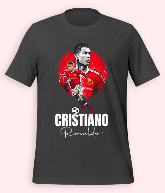 Cristiano Ronaldo Manchester United Football T-Shirt
