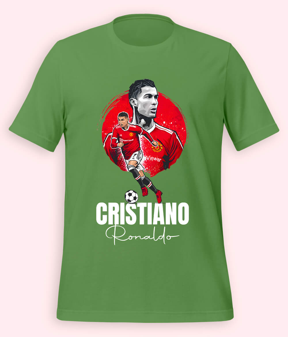 Cristiano Ronaldo Manchester United Football T-Shirt