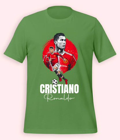 Cristiano Ronaldo Manchester United Football T-Shirt