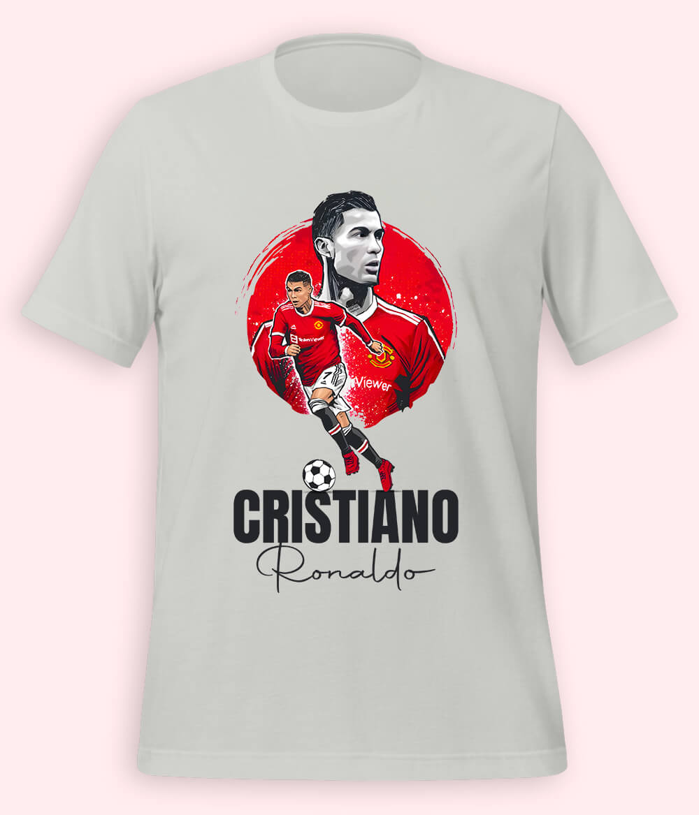 Cristiano Ronaldo Manchester United Football T-Shirt