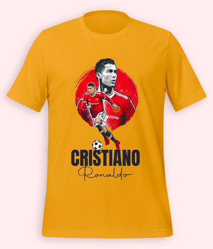 Cristiano Ronaldo Manchester United Football T-Shirt