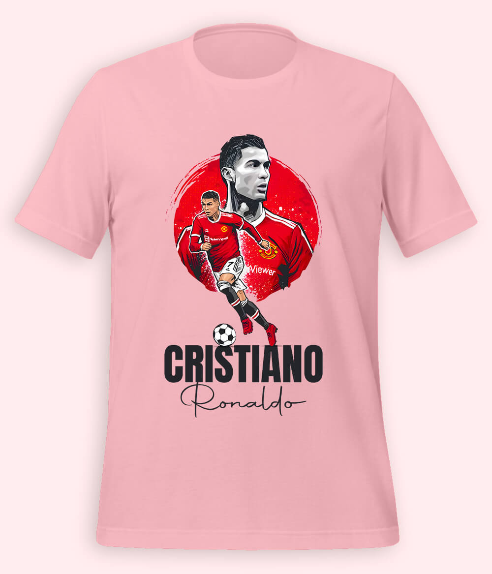 Cristiano Ronaldo Manchester United Football T-Shirt