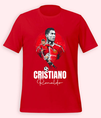 Cristiano Ronaldo Manchester United Football T-Shirt