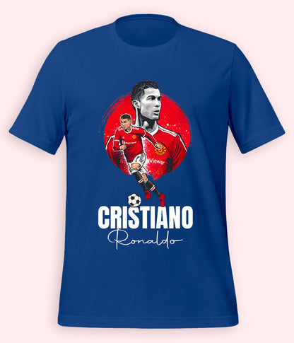 Cristiano Ronaldo Manchester United Football T-Shirt