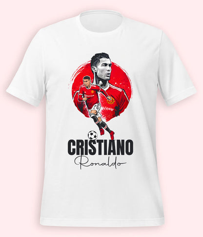 Cristiano Ronaldo Manchester United Football T-Shirt