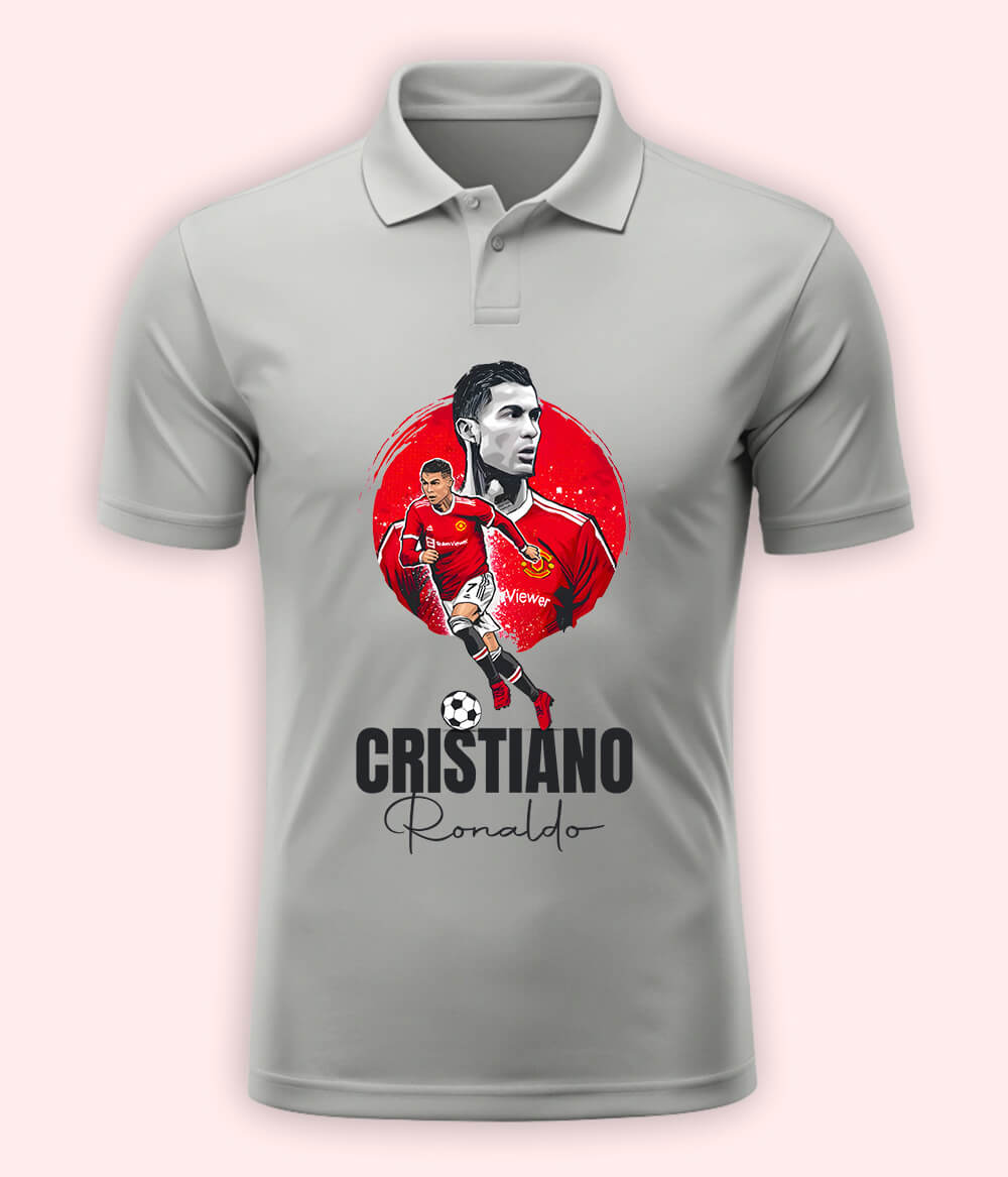 Cristiano Ronaldo Manchester United Polo T-Shirt