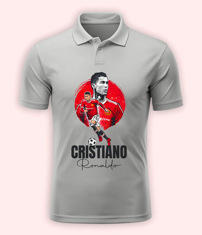 Cristiano Ronaldo Manchester United Polo T-Shirt