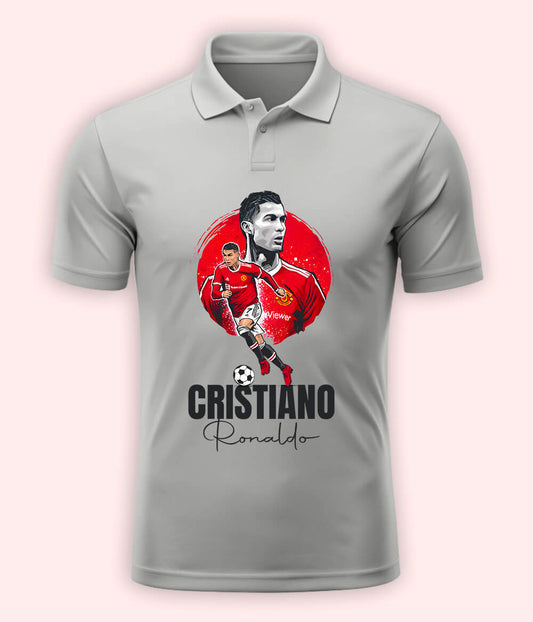 Cristiano Ronaldo Manchester United Polo T-Shirt