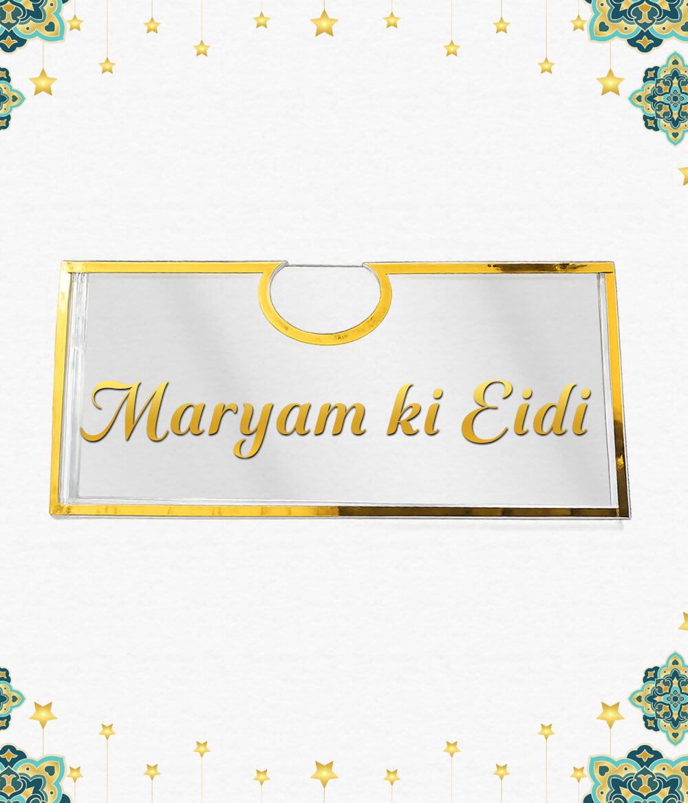 Custom Acrylic Eidi Envelopes