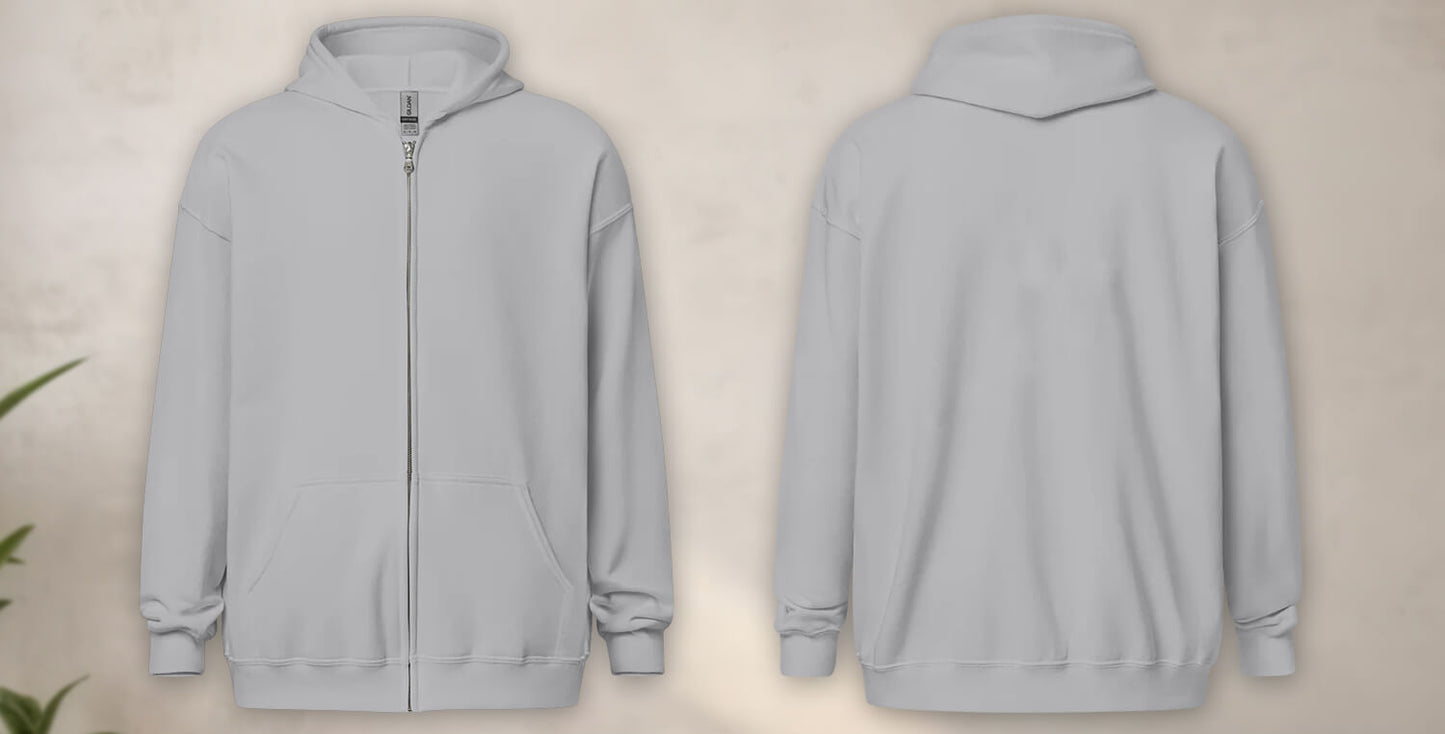 Custom-Zipper-Hoodie-Heather-Grey