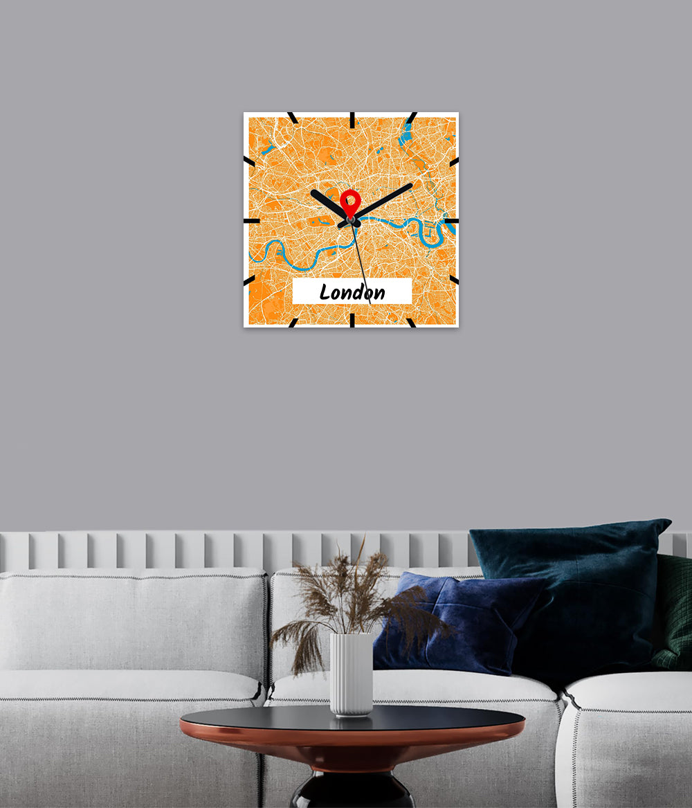 Custom Map Clock