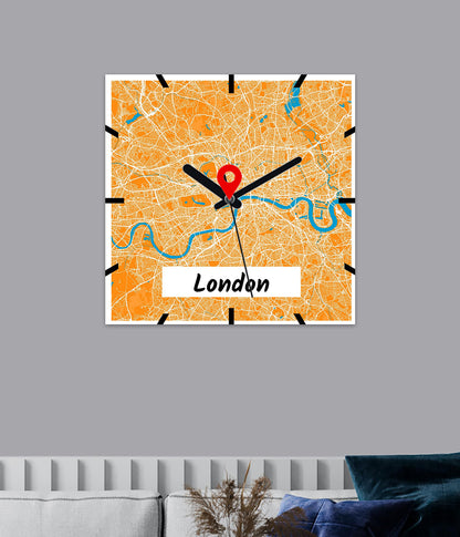 Custom Map Clock