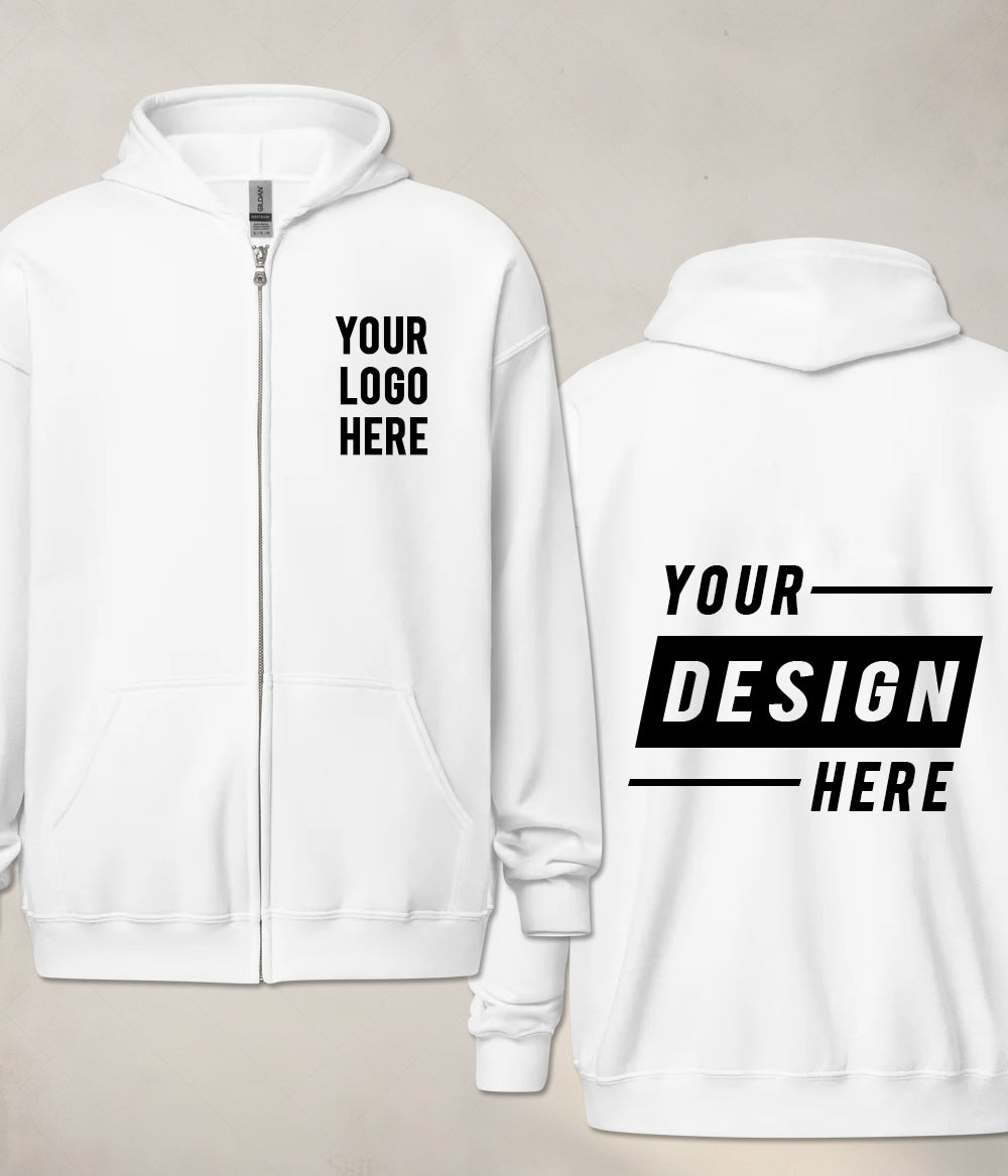 Custom Full Zip Hoodie