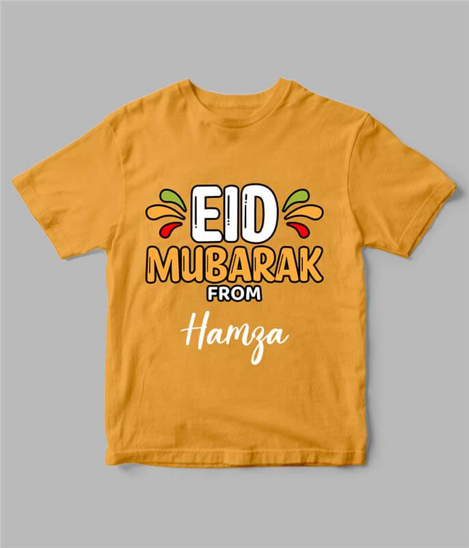 Custom Made Eid TShirt for Kids | Boys & Girls