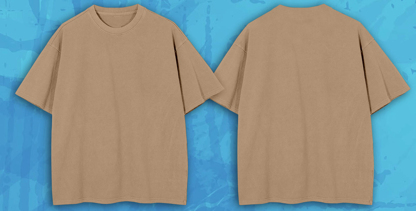 Custom Drop Shoulder Oversized T-Shirt (Unisex)