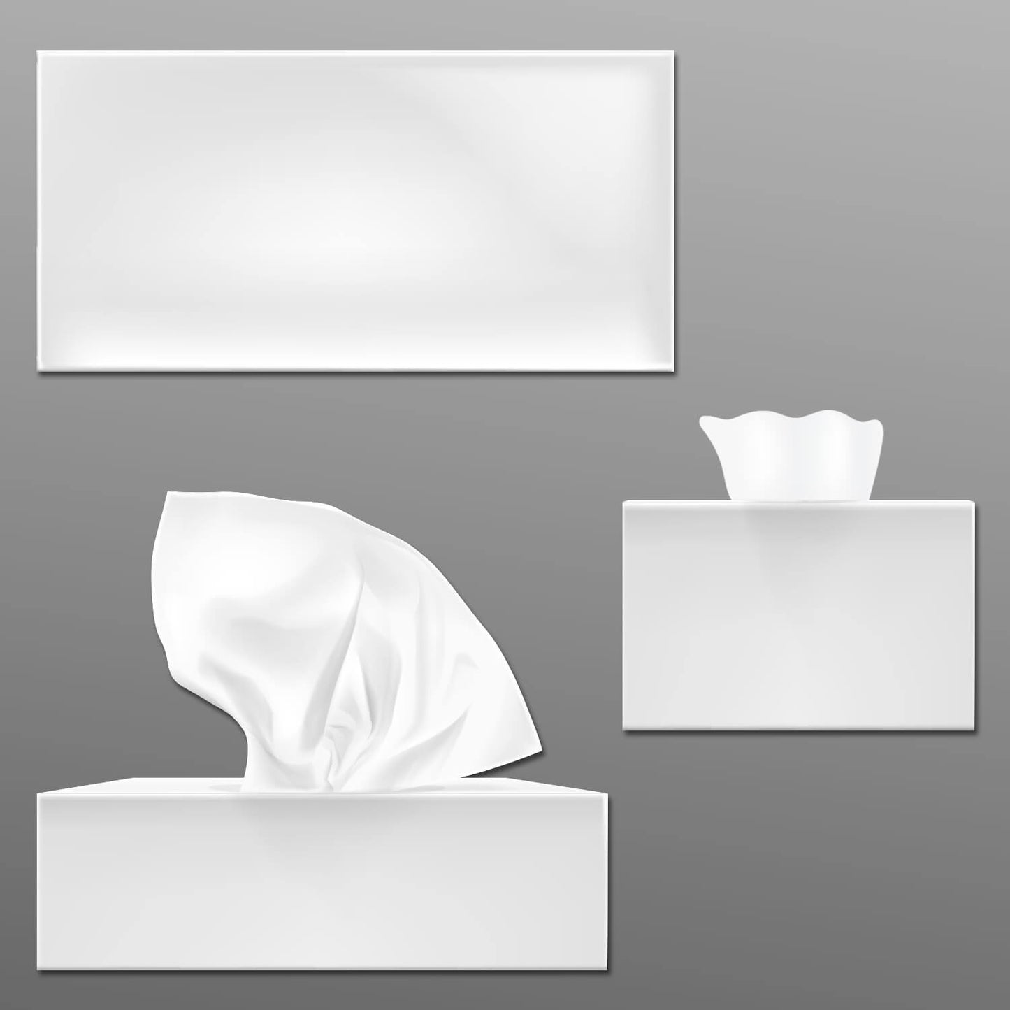 Personalized Company Tissue Box