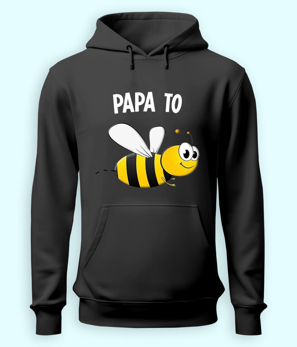 Charcoal Grey Dad to be Hoodie