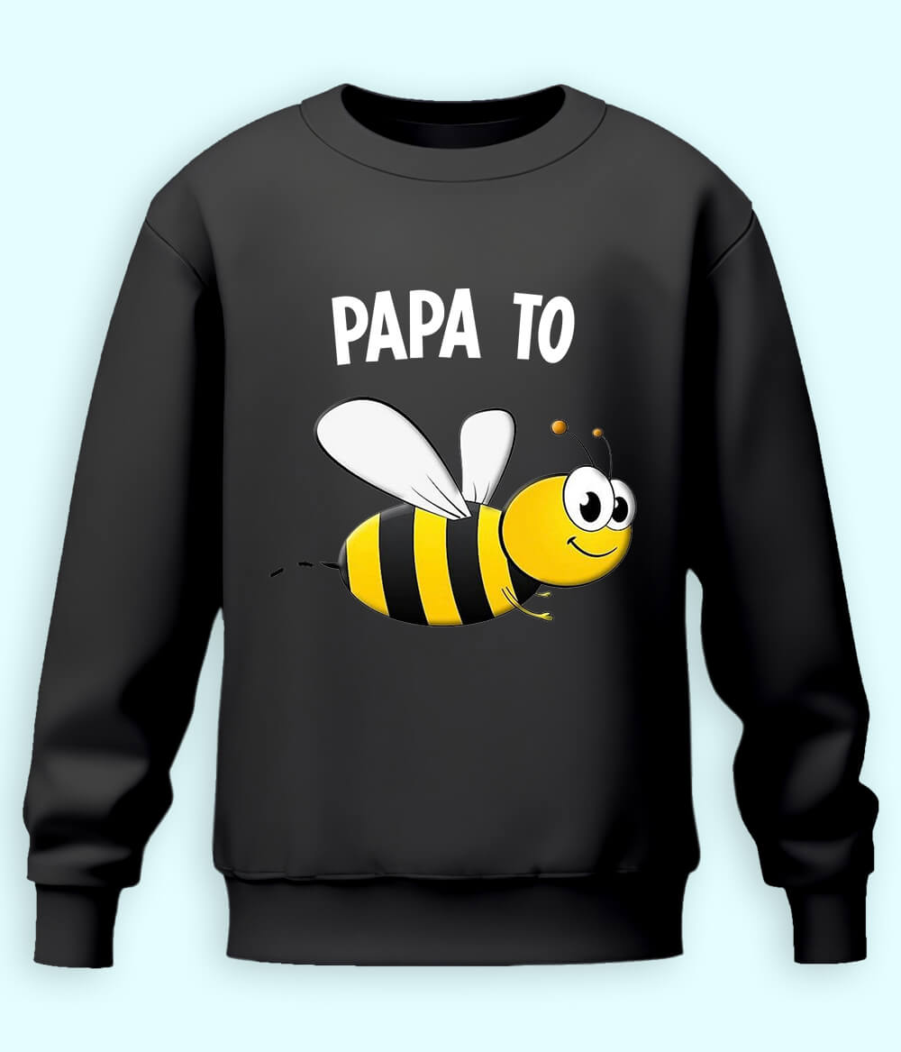 Charcoal Grey Dad to be Sweatshirt